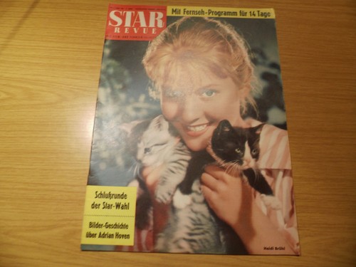 Star revue 1958 heidi brühl - revue,