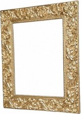 Leerrahmen Bilderrahmen-Holz-Barock-Sondermaße-alle Größen 485  Gold 