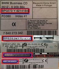 BMW ROVER RADIO CODE BAVARIA CII REVERSE RDS BUSINESS CD BLAUPUNKT SICHERHEITS PIN