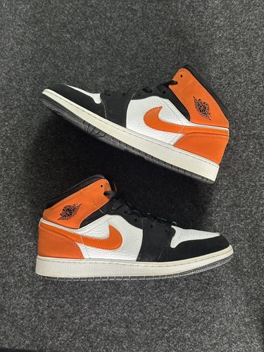 Nike jordan mid orange - nike, 1