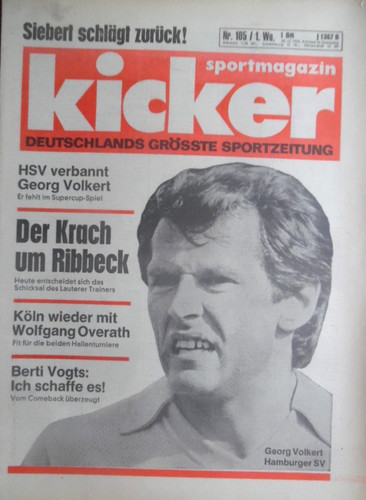 Kicker 105 1976 - -, 30.12.