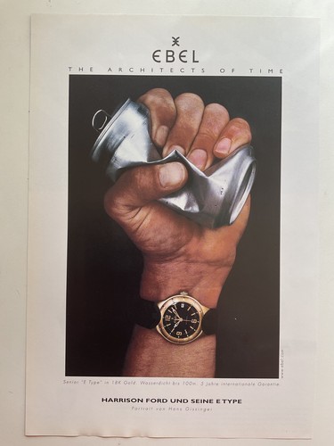 Vintage uhren werbung - uhren, ebel