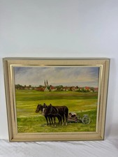 Idyllisches Ölgemälde Willy