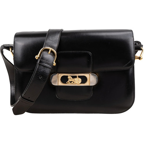 Celine boxcalf leather horse - celine,