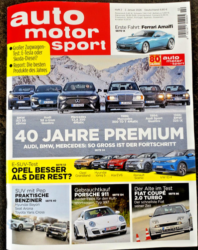 Neu auto motor sport heft - neu,