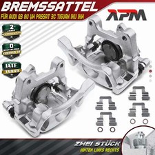2x Bremssattel mit Halter