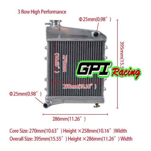 Alu radiator kühler - kühler, für