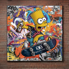 LEINWAND BILD 140x140x5