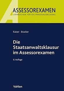 Die staatsanwaltsklausur - die,