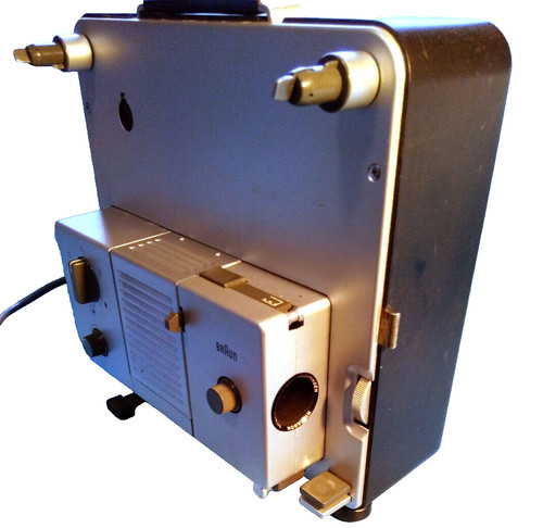 Schmalfilmprojektor braun - ,