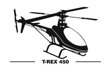 Align T-Rex 450 Aufkleber
