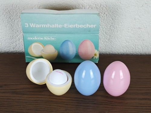 Vintage warmhalte eierbecher - 3, warmhalte-eierbecher