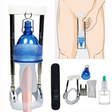 Herren Penisvergrößerung Extender Wachstum Stretcher Pump Hanger Set Vakuum Cup