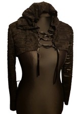 Gothic Mesh Bolero mit