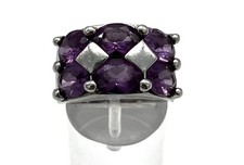 925/- Silberring, Amethyst