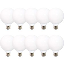 10 x LED Filament Lampe Globe