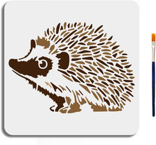 Igel schablone 30cm große - schablone,