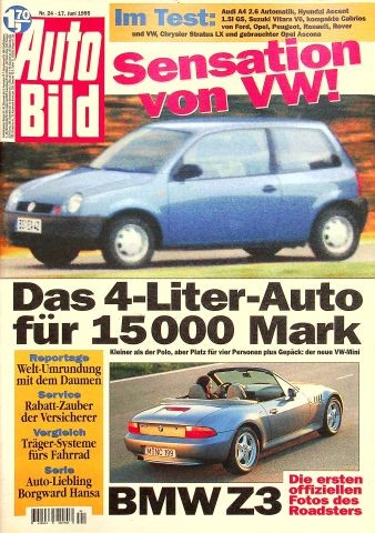Auto bild 1995 vw golf - 4),