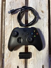 MICROSOFT Wireless Controller +Akku + Kabel Schwarz PC, Xbox One, Series X S
