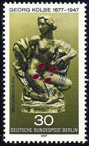 543 georg kolbe gestempelt - georg,