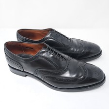 Allen Edmonds 6205 Full-Brogue Oxford Wingtip Black Calf/Schwarz (EU 48 US 13 D)