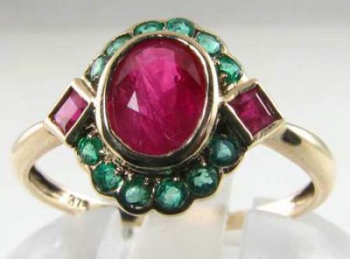 Zierliche 9ct gold indien - 9k,