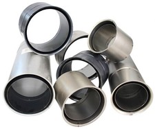 Doppelwandfutter Wandfutter Wandmuffe Ø 120 mm - Ø 200 mm Standard und Kürzbar