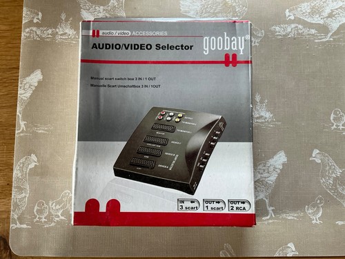 Goobay audio video selector - goobay,