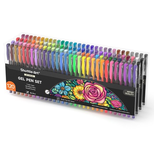 Gelstifte 120 farben gel - gelstifte,