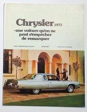*** 1977 Chrysler New Yorker, Newport, Town & Country Kanada Prospekt