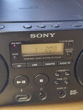 SONY Radio PERSONAL AUDIO SYSTEM ZS-PS55B