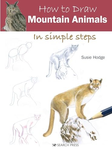 How draw mountain animals - how, draw: