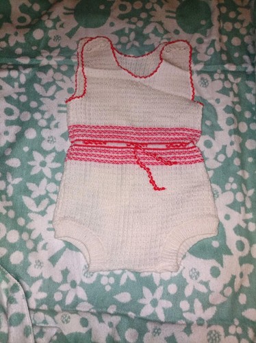 Ddr baby strampler strickware - ddr,