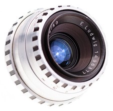  E. Ludwig Meritar 50 mm f 2,9  EXA / Zebra / SN:1496377 TOP Prime Lens  ( 859 )