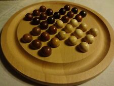 SOLITÄR aus Holz mit 33 Kugeln im Karton mit Bedienungsanleitung bartl 3669,d=25