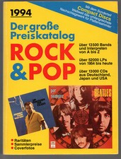 Der große Preiskatalog Rock & Pop 1994 - LPs (944 Seiten) & CDs (262 Seiten)