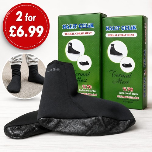 Thermo wudu socken - wudu, leder