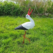Kleiner storch figur 57cm - figur,