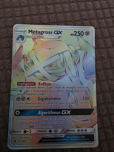 Pokemon sammelkarte metagross - pokemon,