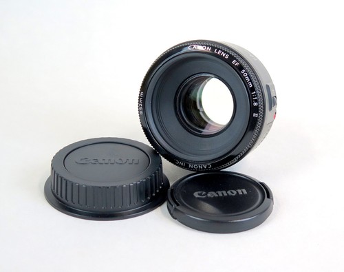 Canon 50mm ii objektiv - canon, f1.8