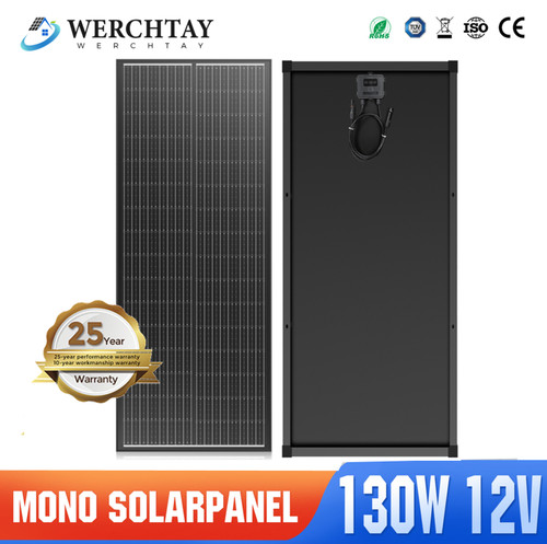 130 watt 12v solarpanel - 130,