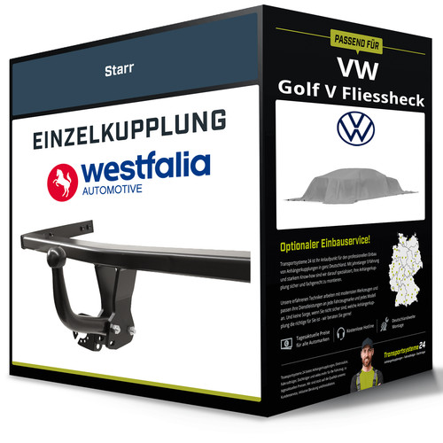 Starre anhängerkupplung für - starre,