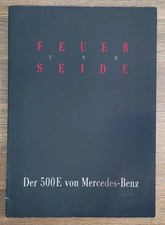 Mercedes 500E W124 Prospekt/brochure/folleto/opuscolo/broszura/prospectus 1990