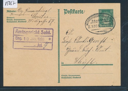 05067 bahnpost ovalstempel - bahnpost,
