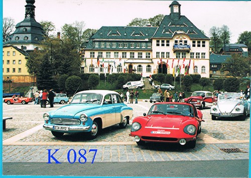 Postkarte wartburg 311 - 1,