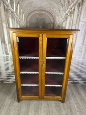 ANTIKE BIEDERMEIER VITRINE 19