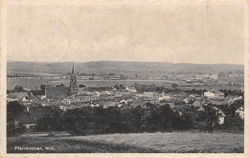 Pfarrkirchen panorama gl1936 - pfarrkirchen,