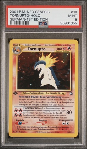 Pokemon karte tornupto holo - pokemon,