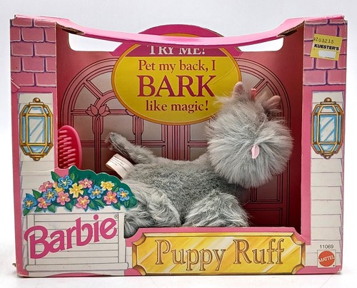 1993 barbie puppy - ruff, katze
