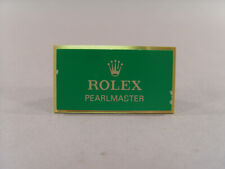 142948: Rolex Pearlmaster Original Vitrinen Display, Aufsteller, Schild